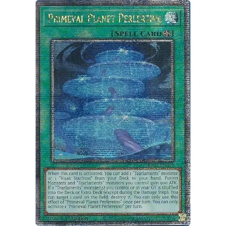 Image for Primeval Planet Perlereino (Quarter Century Secret Rare) (RA02-EN069) (RA02) - YuGiOh