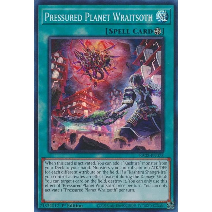 Image for Pressured Planet Wraitsoth (RA02-EN073) (RA02) - YuGiOh