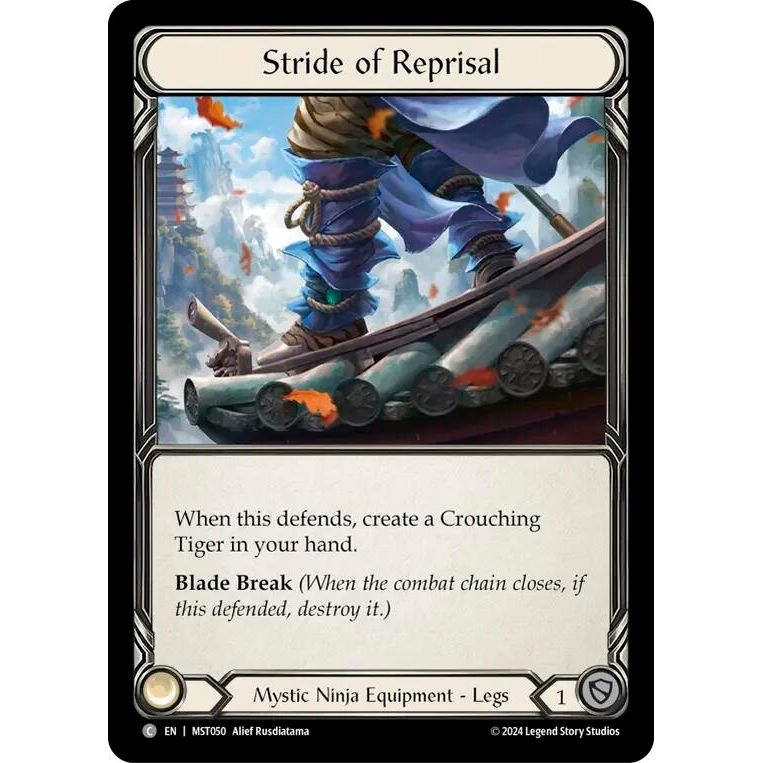 Image for Stride of Reprisal (MST050) (MST) - Flesh and Blood TCG