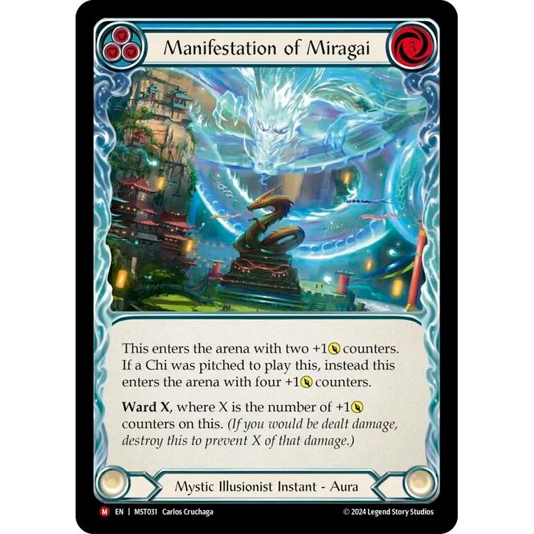 Image for Manifestation of Miragai (MST031) (MST) - Flesh and Blood TCG