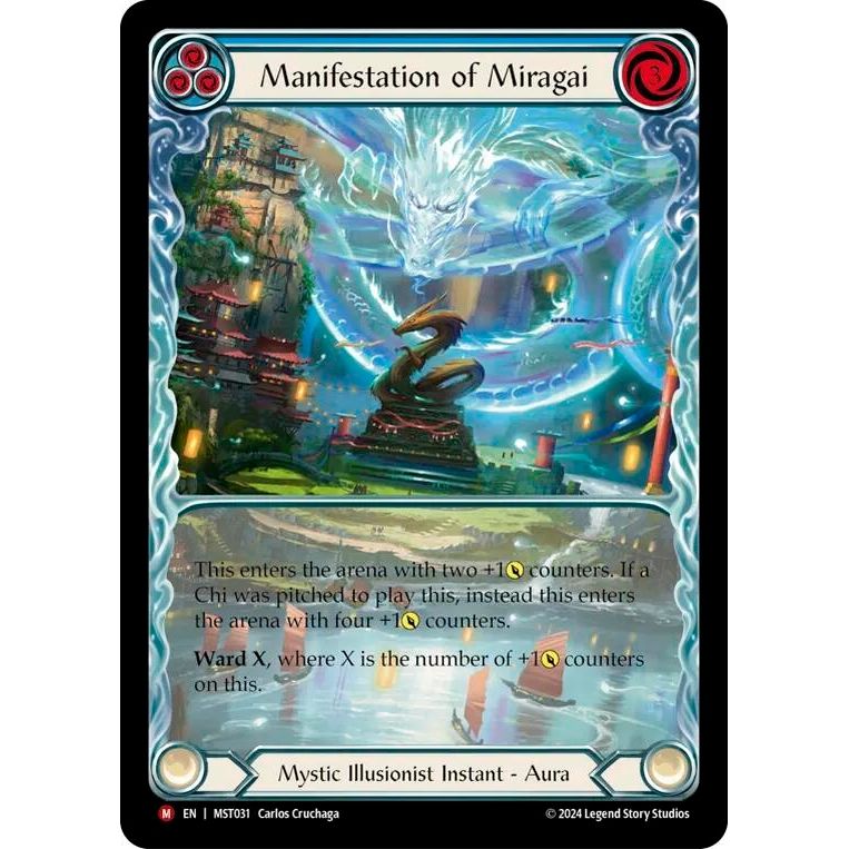 Image for Manifestation of Miragai (Extended Art) (MST031) (MST) - Flesh and Blood TCG