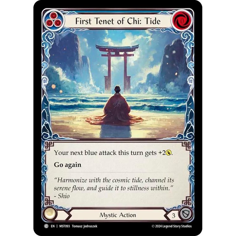 Image for First Tenet of Chi: Tide (MST093) (MST) - Flesh and Blood TCG