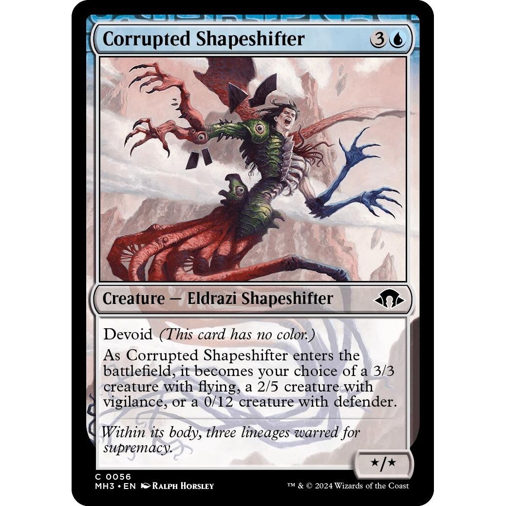 Image for Corrupted Shapeshifter (56) (MH3) - Magic: The Gathering