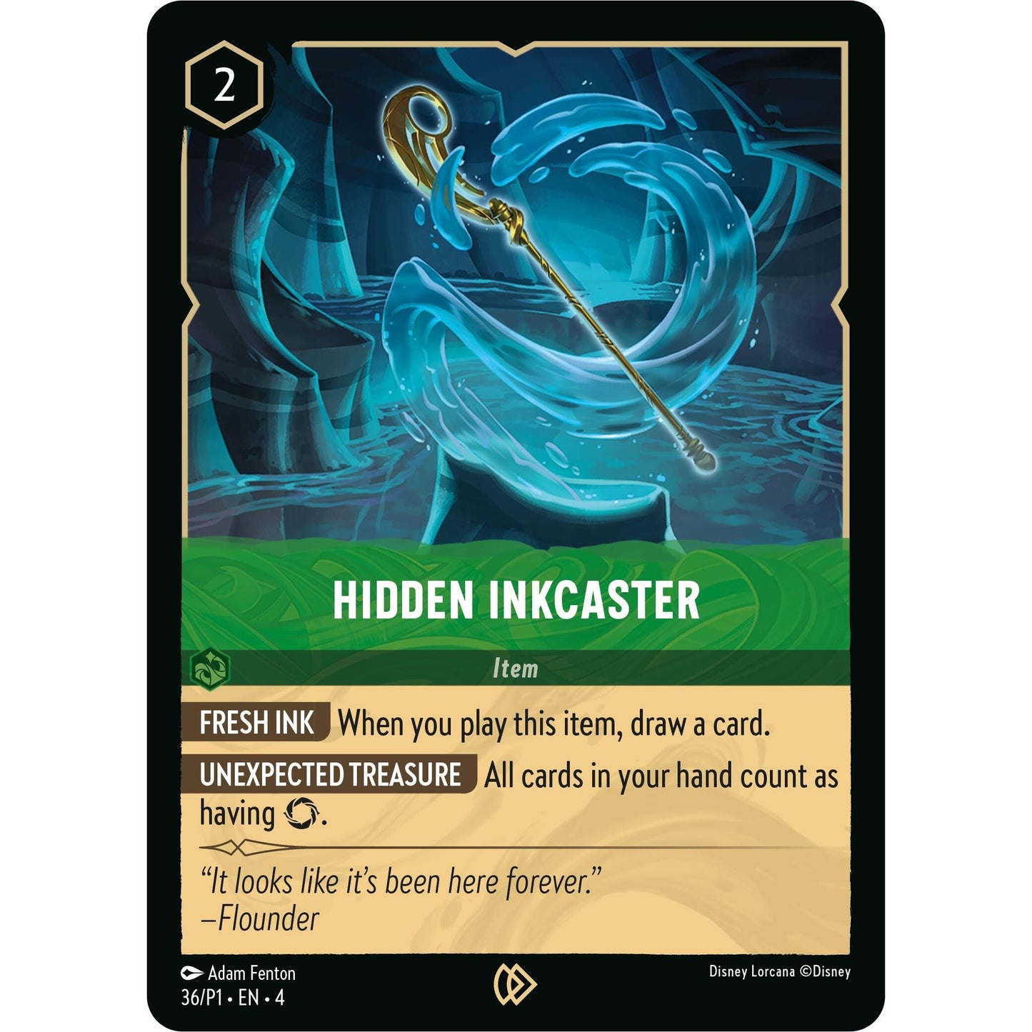 Image for Hidden Inkcaster (36) (DLPC) - Disney Lorcana