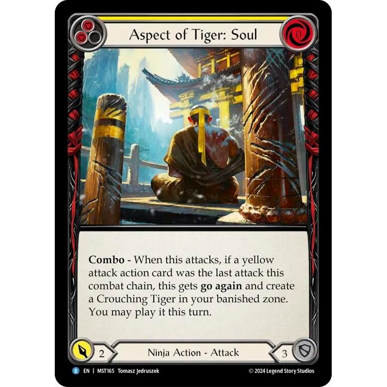 Image for Aspect of Tiger: Soul (MST165) (MST) - Flesh and Blood TCG