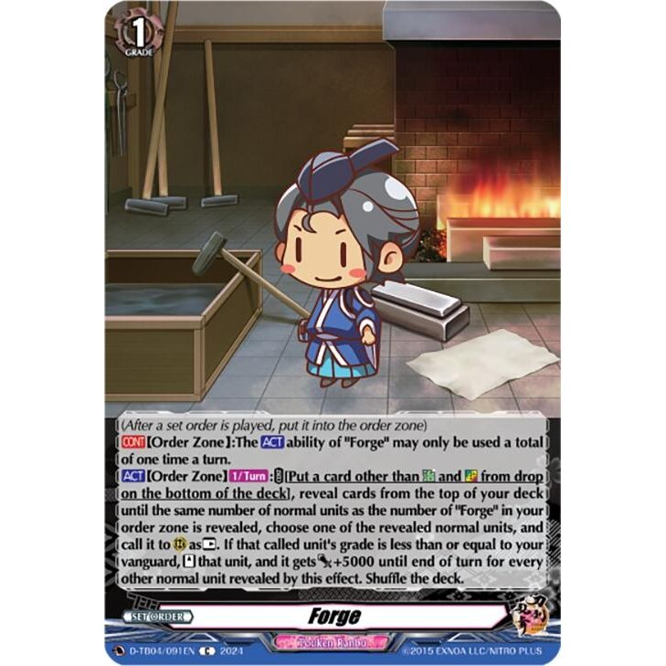 Image for Forge (D-TB04/091EN) (D-TB04) - Cardfight Vanguard