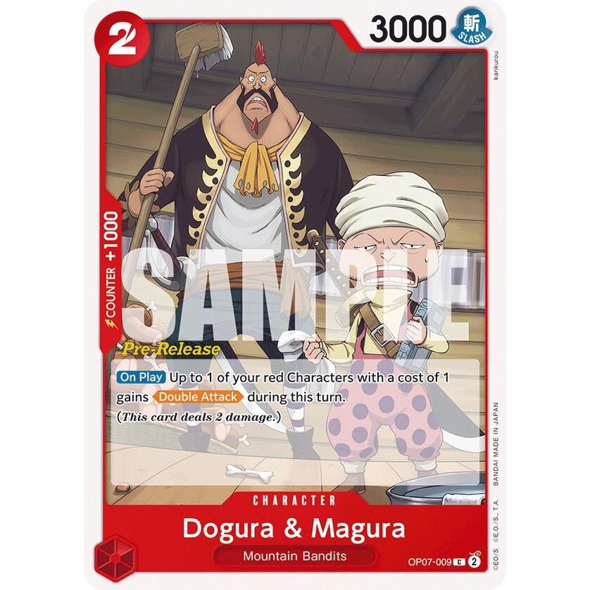 Image for Dogura & Magura (OP07-009) (OP07 PRE) - One Piece Card Game