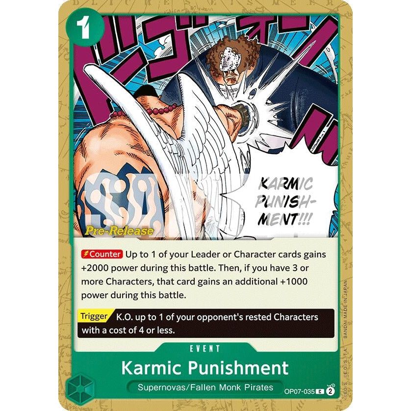 Image for Karmic Punishment (OP07-035) (OP07 PRE) - One Piece Card Game