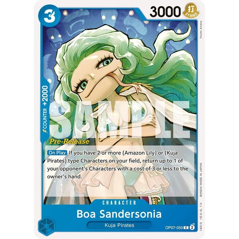 Image for Boa Sandersonia (OP07-050) (OP07 PRE) - One Piece Card Game