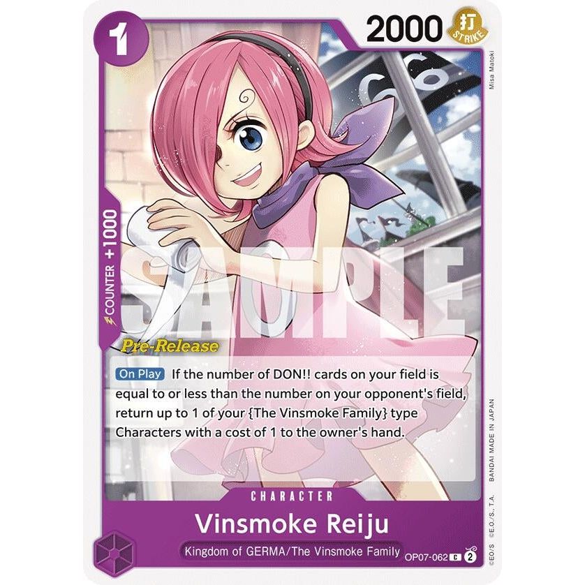 Image for Vinsmoke Reiju (OP07-062) (OP07 PRE) - One Piece Card Game
