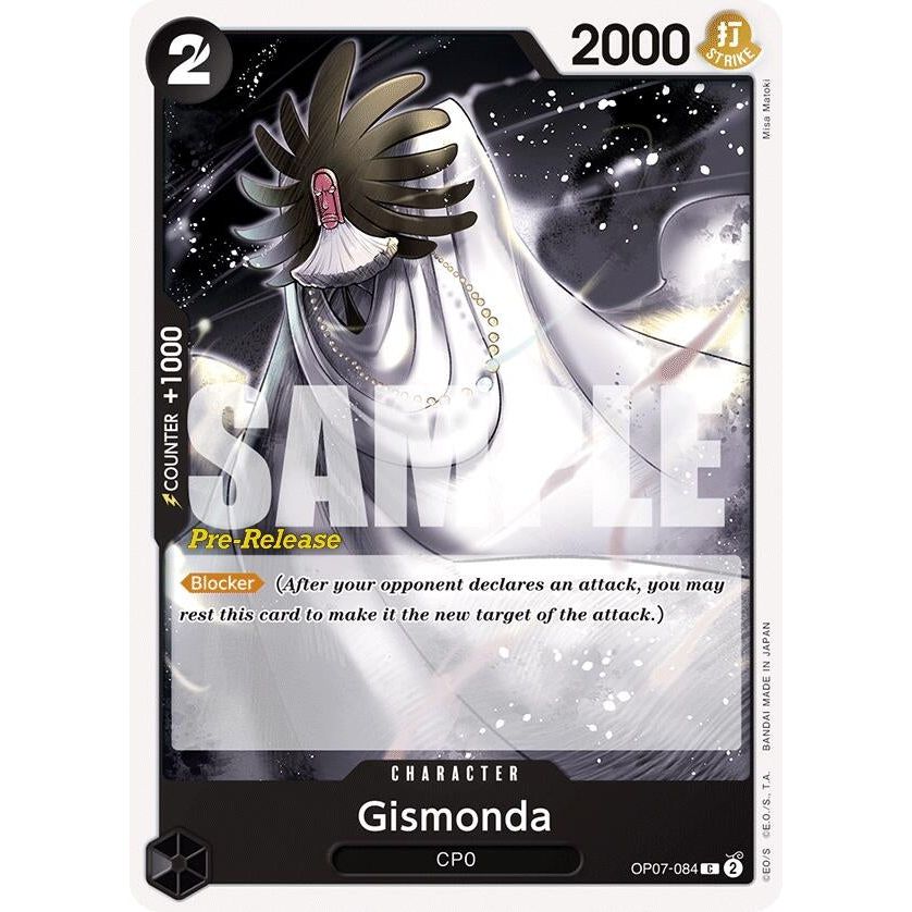Image for Gismonda (OP07-084) (OP07 PRE) - One Piece Card Game