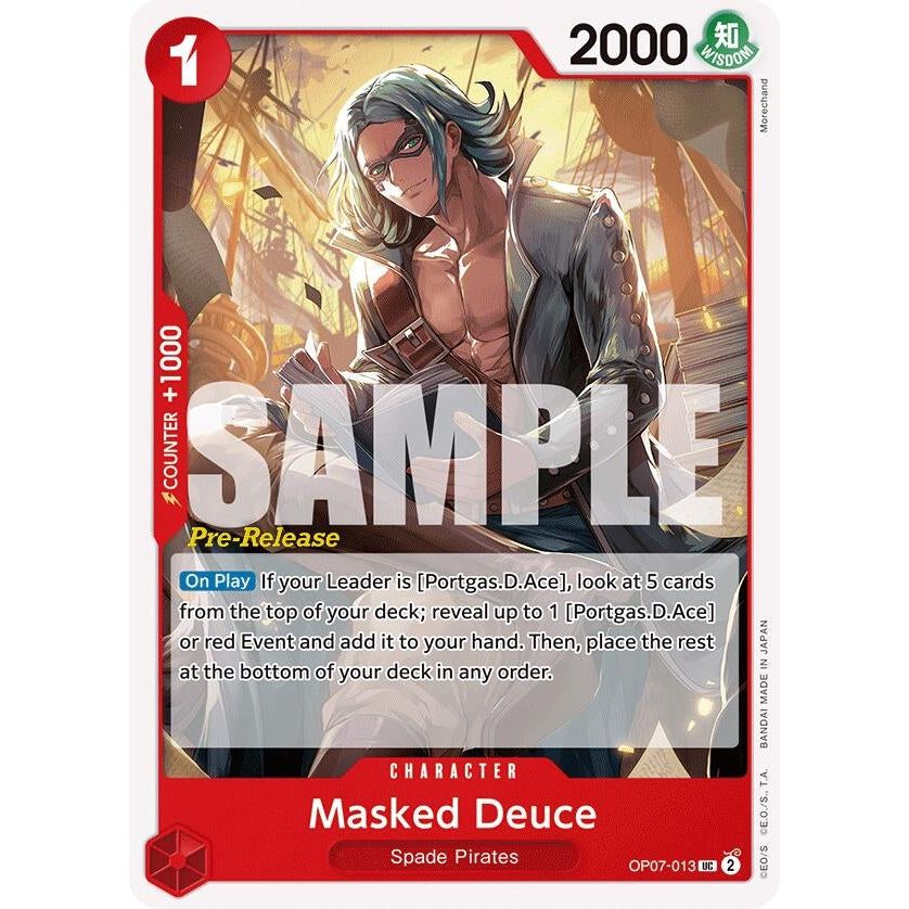 Image for Masked Deuce (OP07-013) (OP07 PRE) - One Piece Card Game