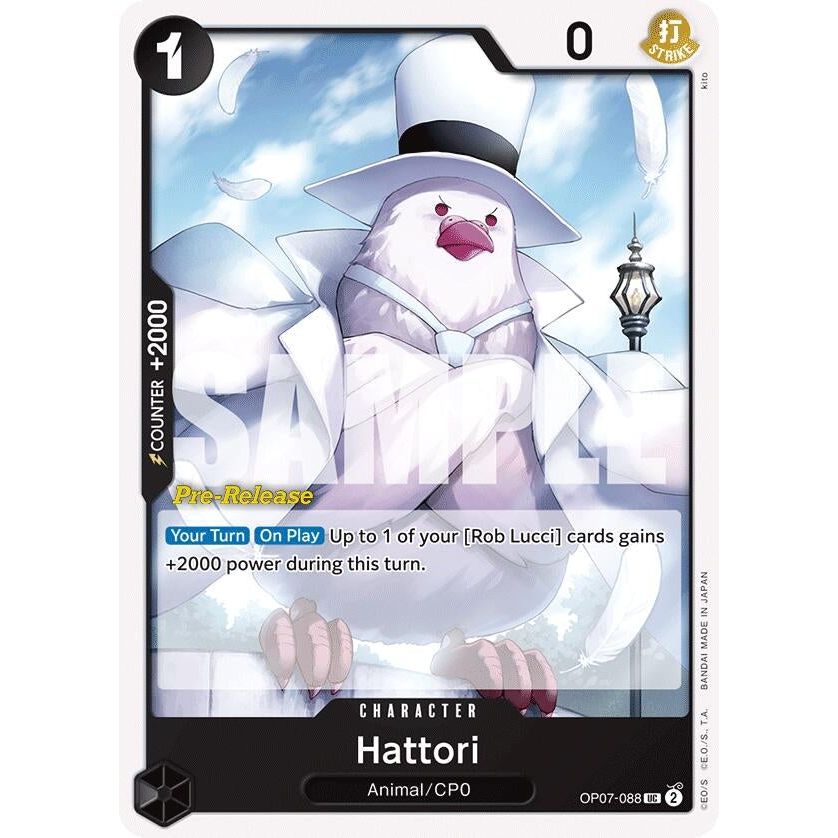 Image for Hattori (OP07-088) (OP07 PRE) - One Piece Card Game