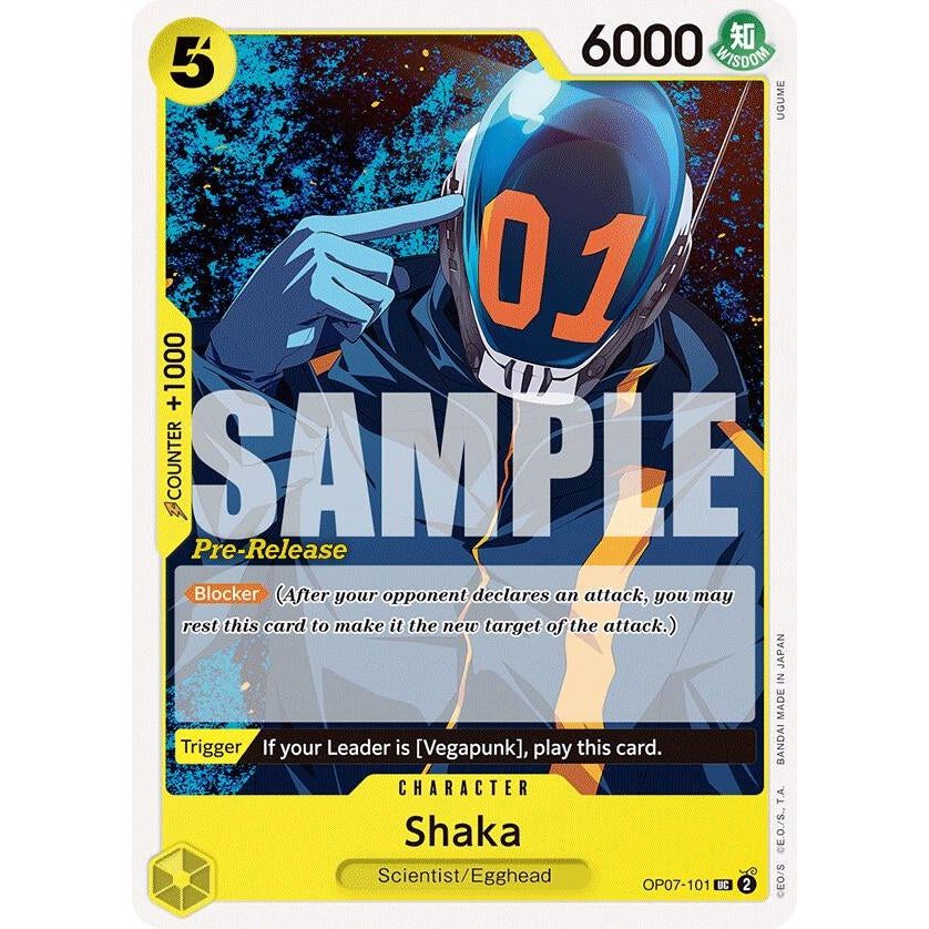 Image for Shaka (OP07-101) (OP07 PRE) - One Piece Card Game