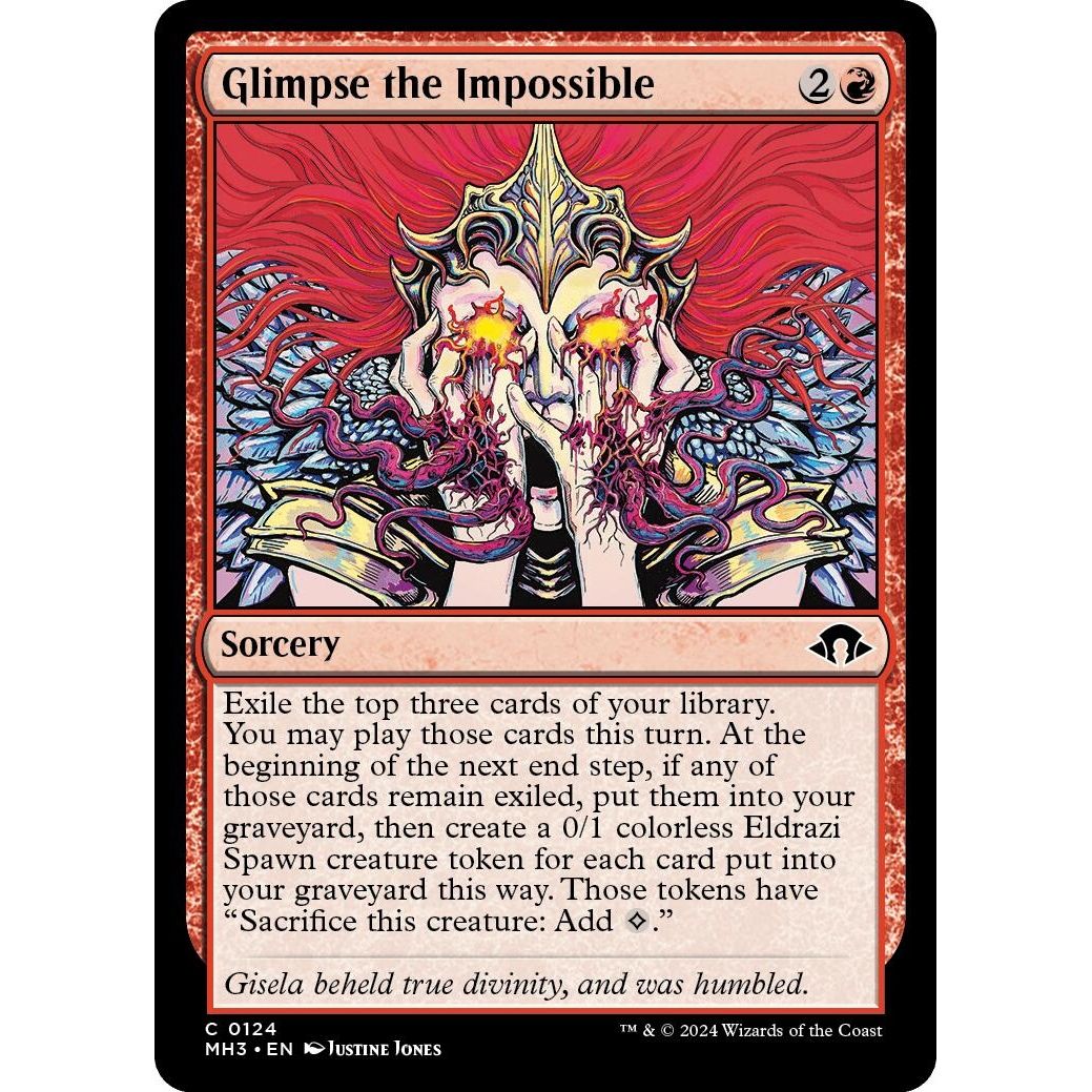 Image for Glimpse the Impossible (124) (MH3) - Magic: The Gathering