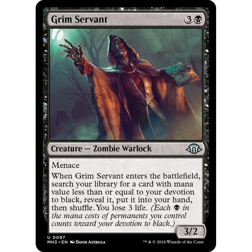 Image for Grim Servant (97) (MH3) - Magic: The Gathering
