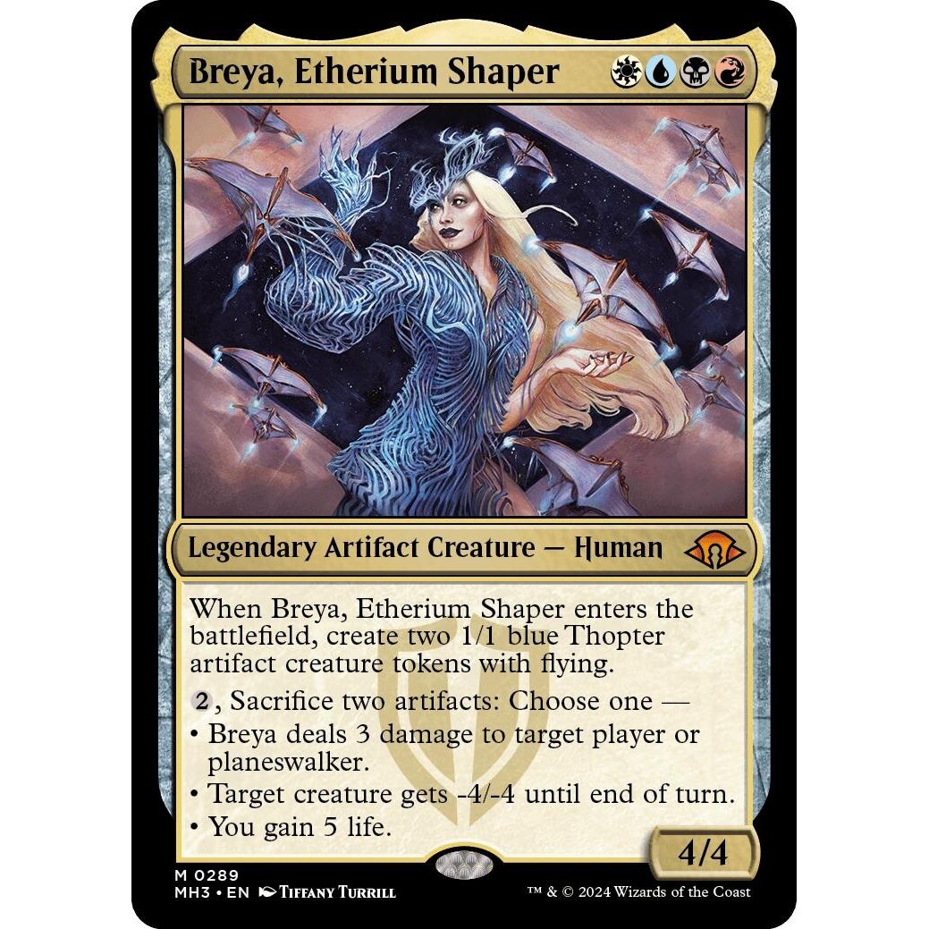 Image for Breya, Etherium Shaper (289) (MH3) - Magic: The Gathering