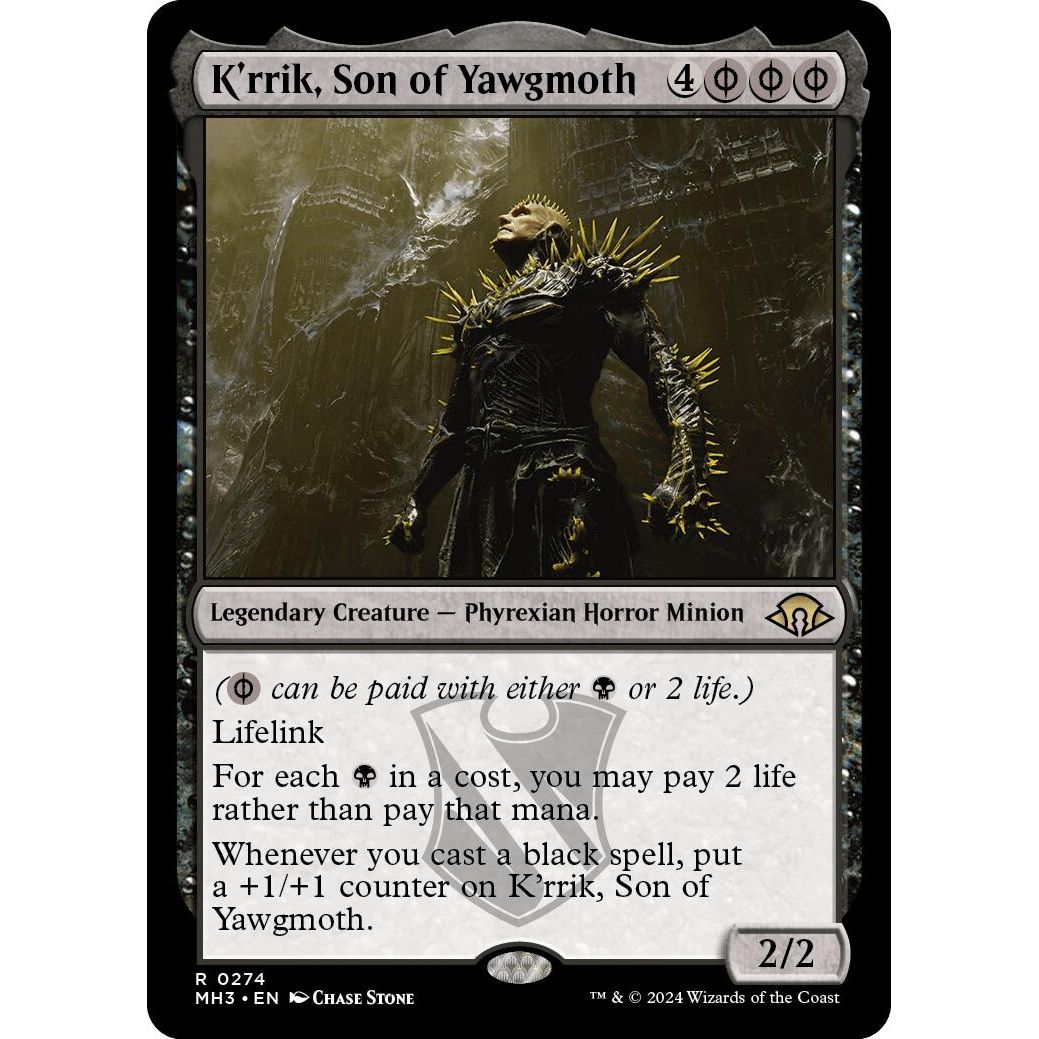 Image for K'rrik, Son of Yawgmoth (274) (MH3) - Magic: The Gathering