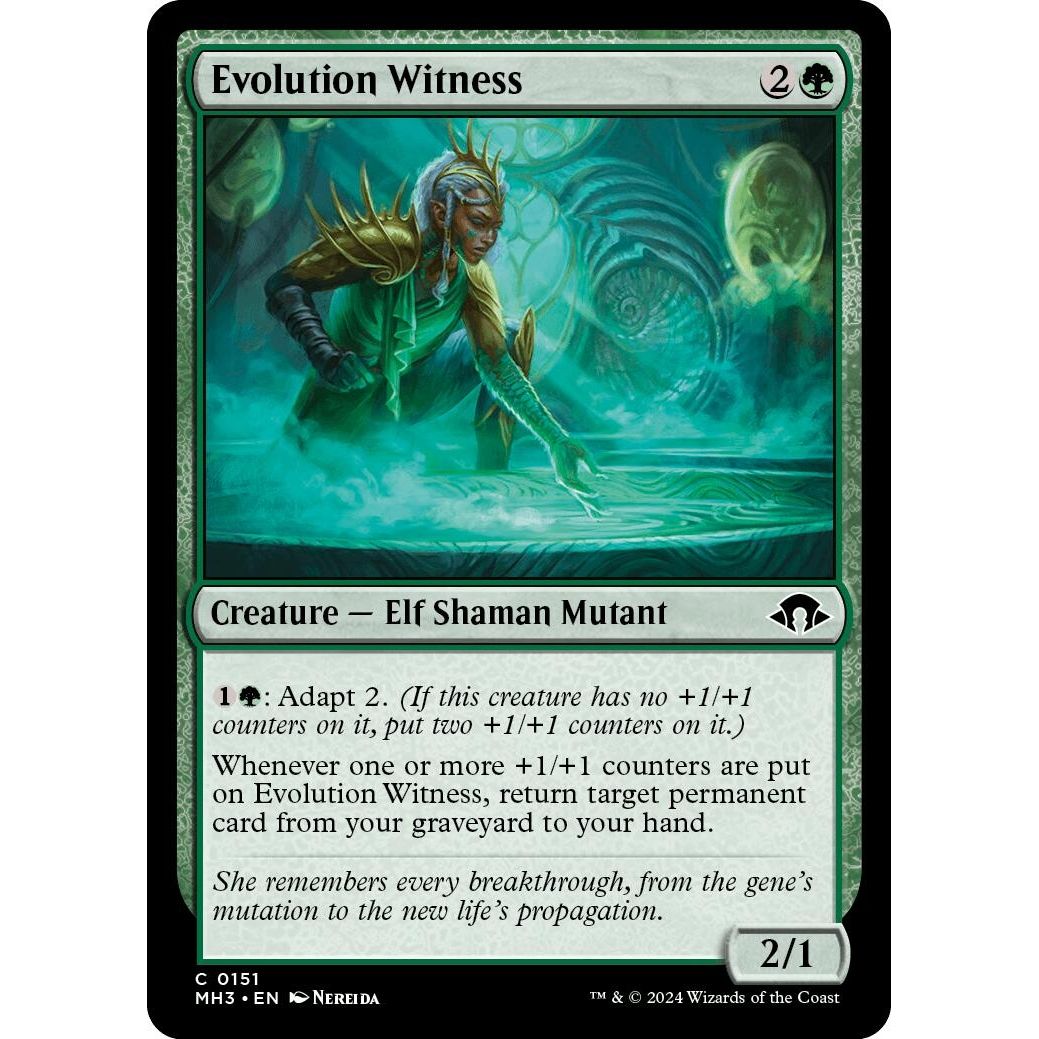 Image for Evolution Witness (151) (MH3) - Magic: The Gathering