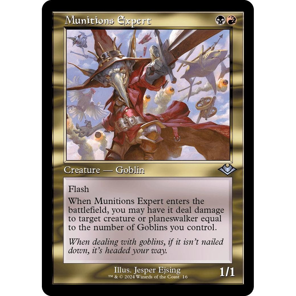 Image for Munitions Expert (Retro Frame) (16) (MH1) - Magic: The Gathering