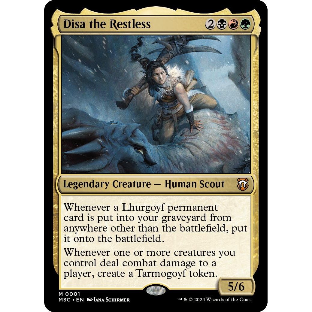 Image for Disa the Restless (1) (M3C) - Magic: The Gathering