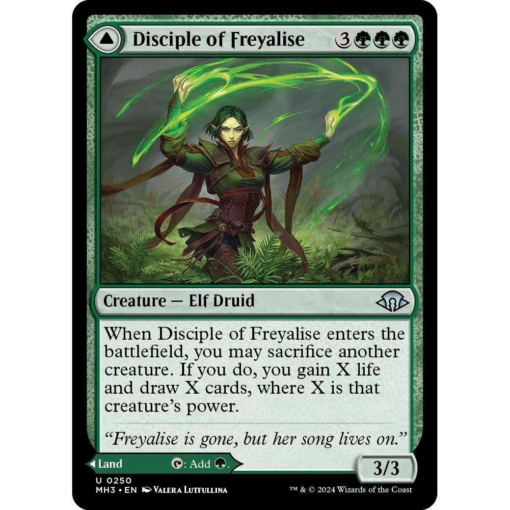 Image for Disciple of Freyalise (250) (MH3) - Magic: The Gathering