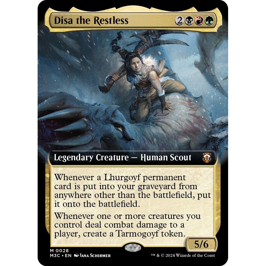 Image for Disa the Restless (Extended Art) (28) (M3C) - Magic: The Gathering