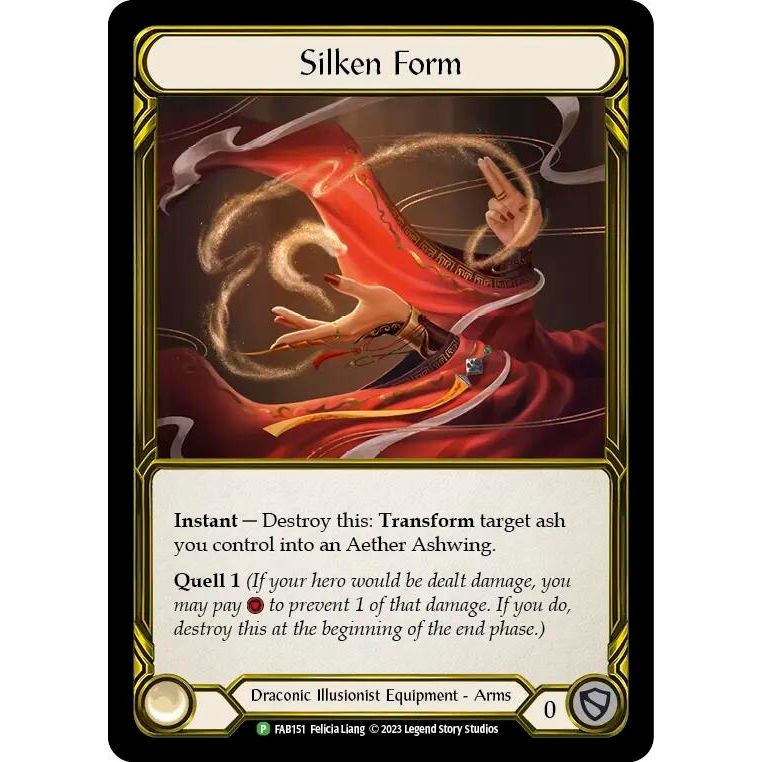 Image for Silken Form (Golden) (FAB151) (PR) - Flesh and Blood TCG