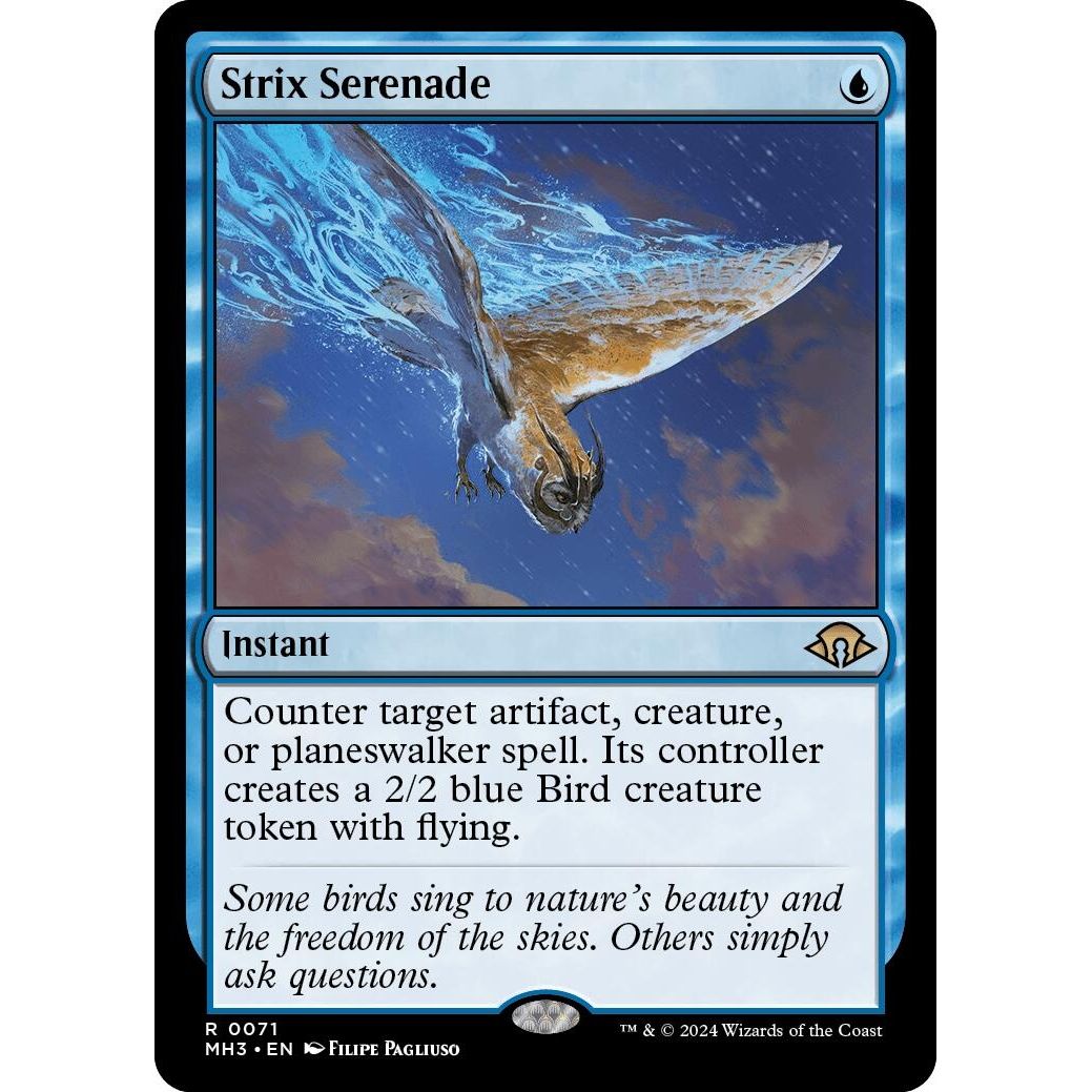 Image for Strix Serenade (71) (MH3) - Magic: The Gathering