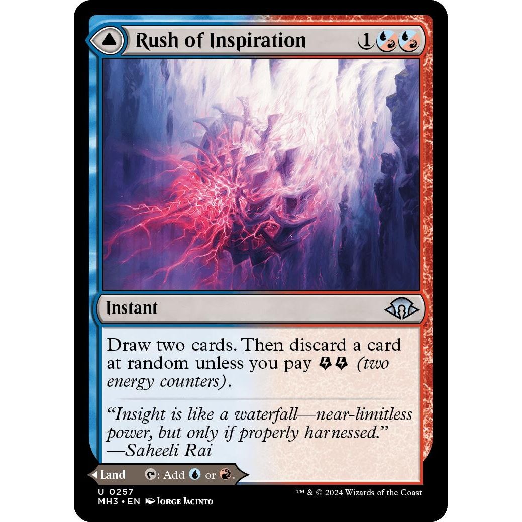 Image for Rush of Inspiration (257) (MH3) - Magic: The Gathering