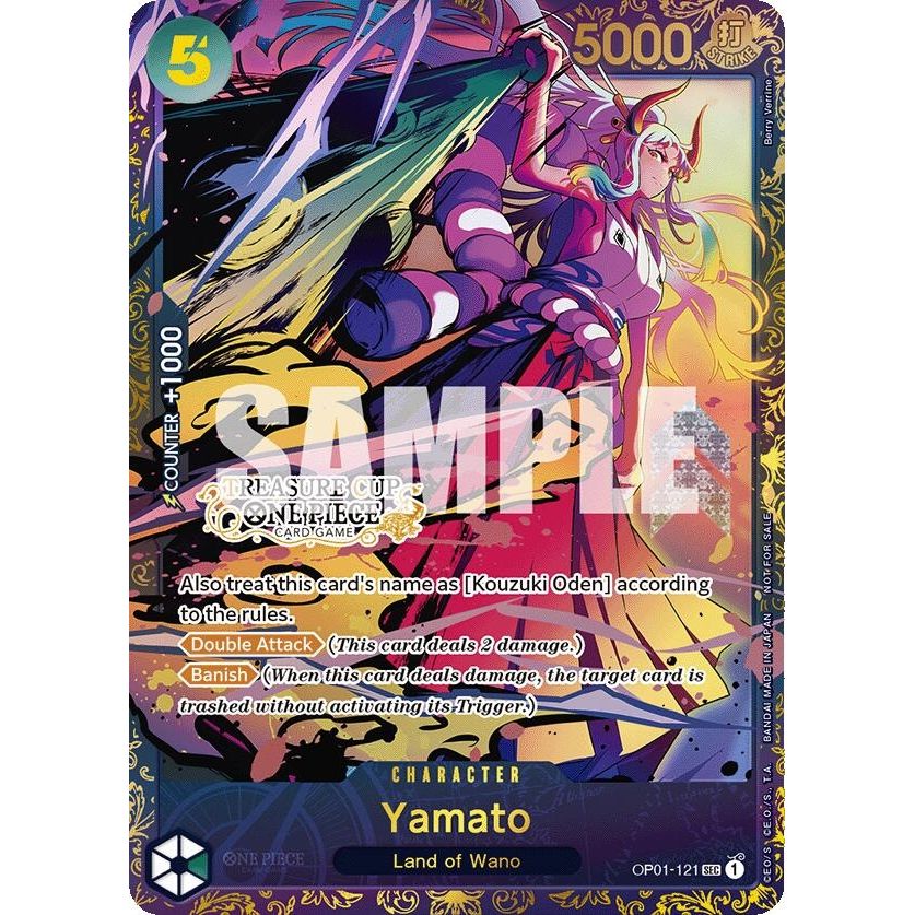 Image for Yamato (Treasure Cup) (OP01-121) (OP-PR) - One Piece Card Game