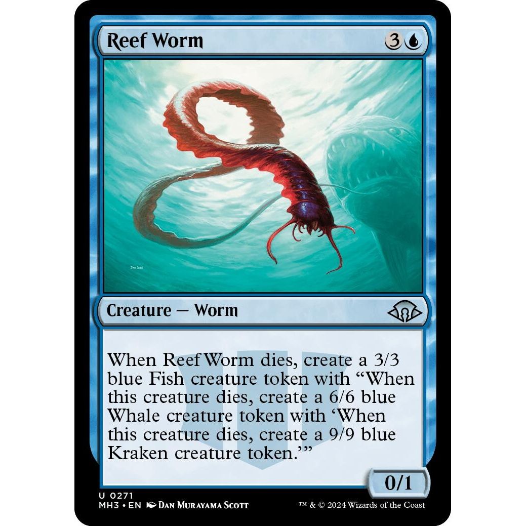 Image for Reef Worm (271) (MH3) - Magic: The Gathering