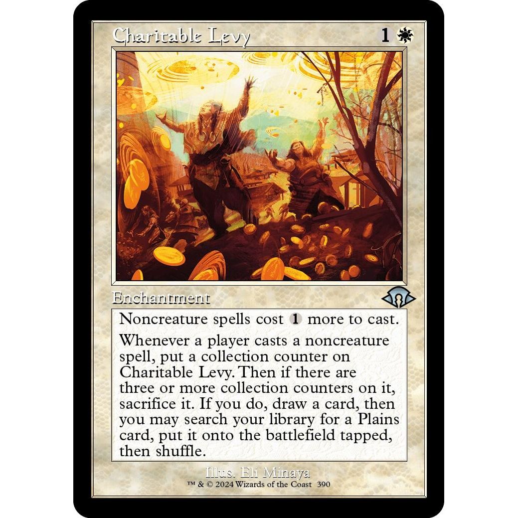 Image for Charitable Levy (Retro Frame) (390) (MH3) - Magic: The Gathering
