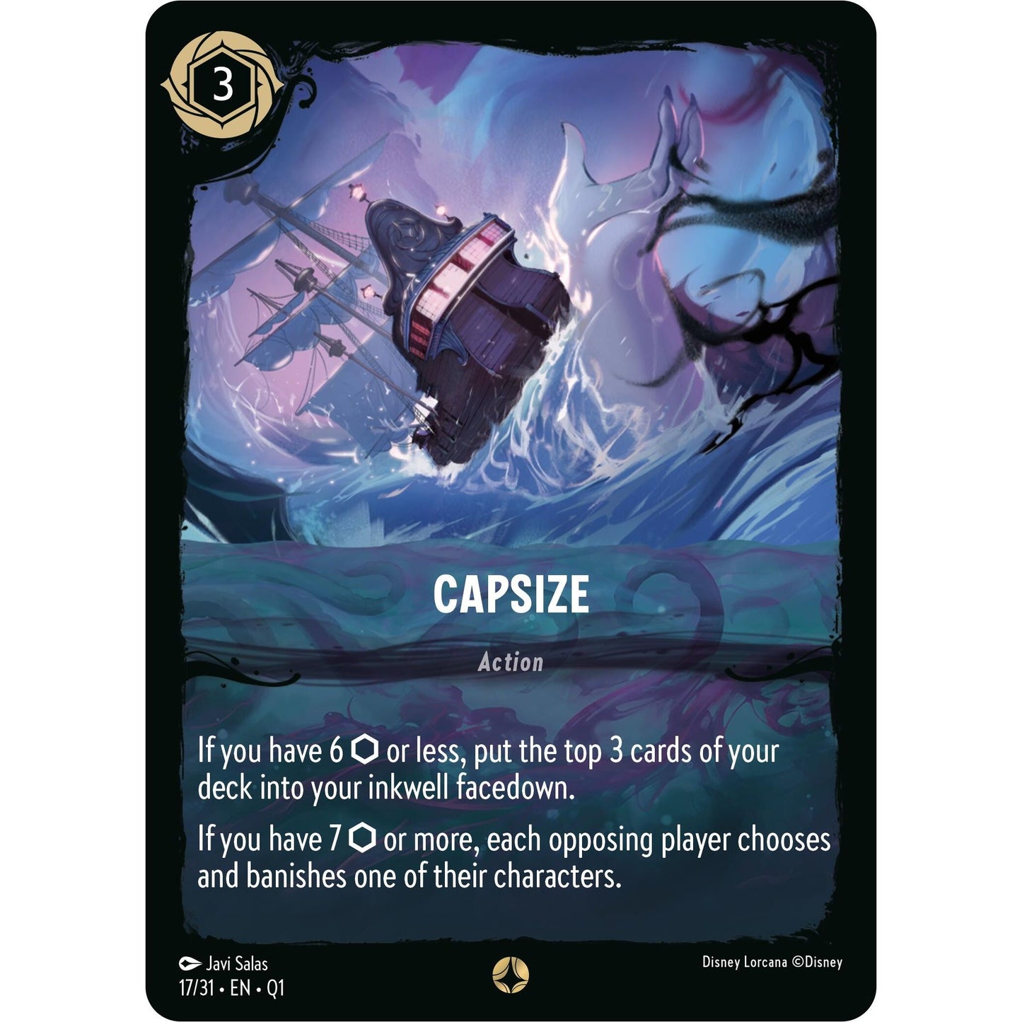 Image for Capsize (17/31) (Q1) - Disney Lorcana