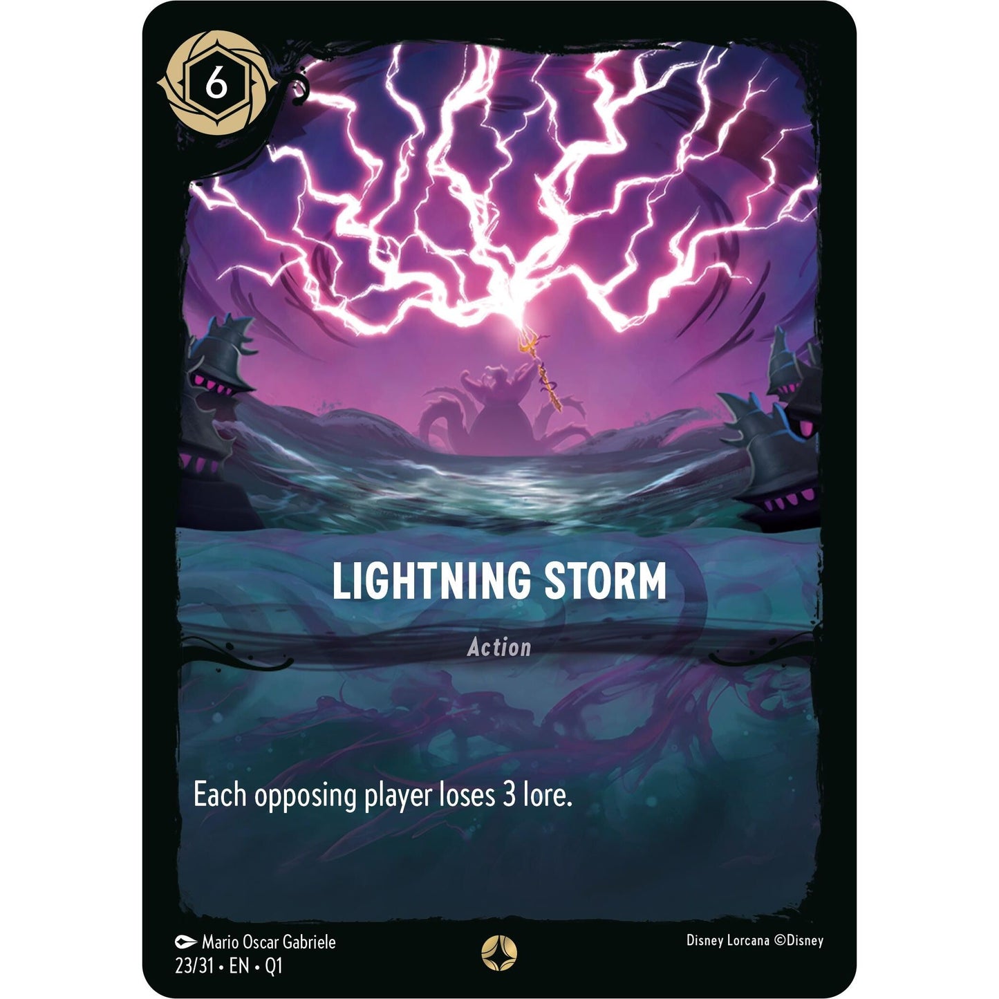 Image for Lightning Storm (23/31) (Q1) - Disney Lorcana