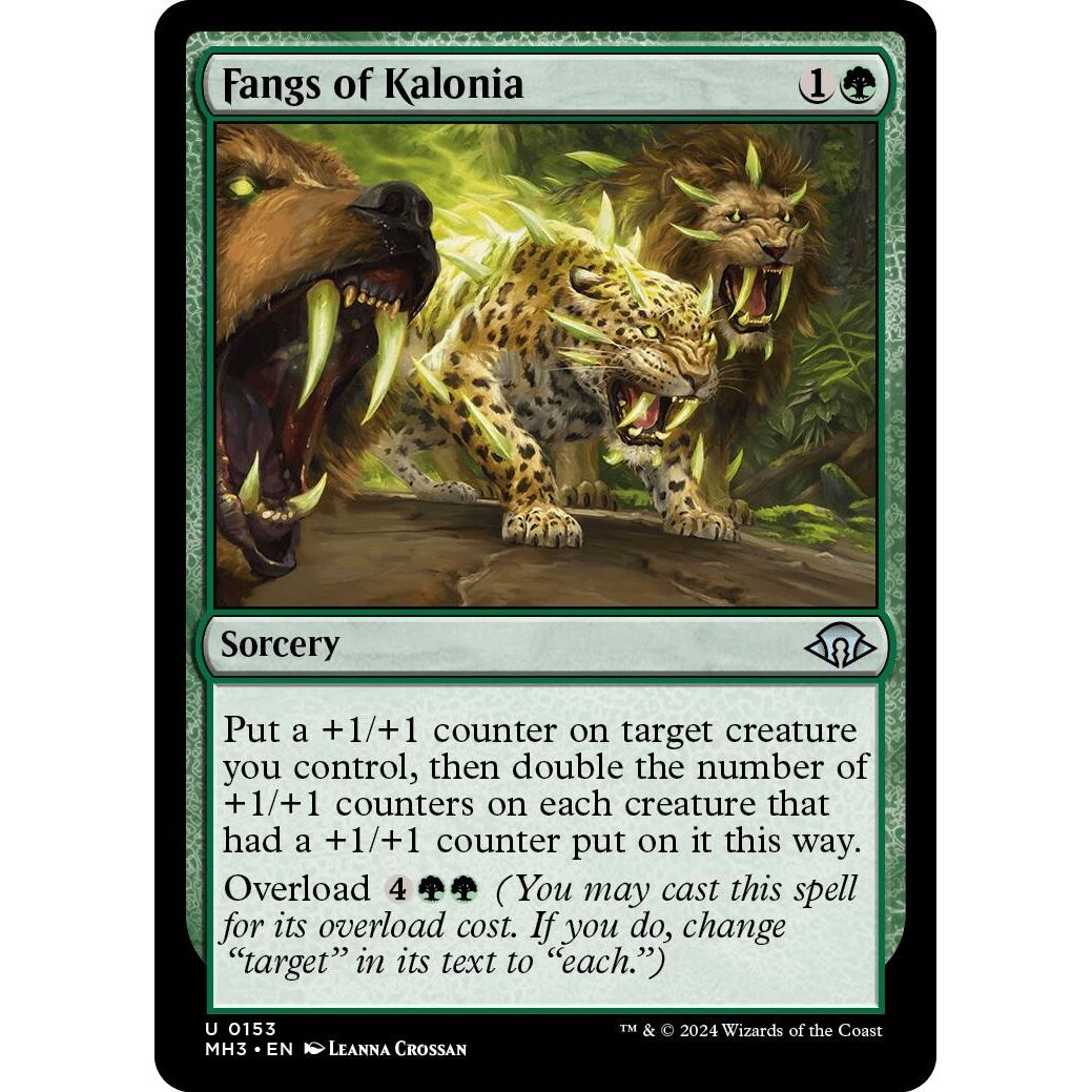 Image for Fangs of Kalonia (153) (MH3) - Magic: The Gathering
