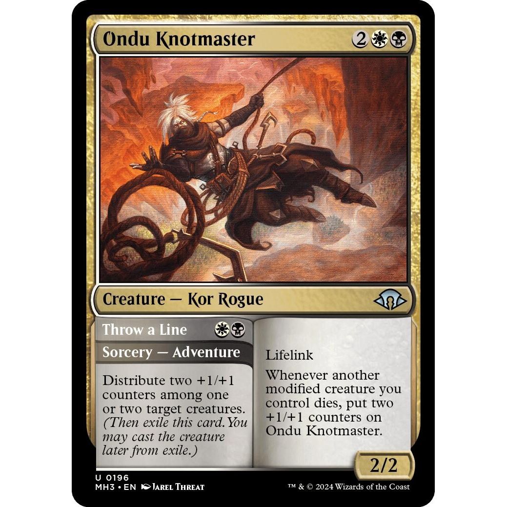 Image for Ondu Knotmaster (196) (MH3) - Magic: The Gathering
