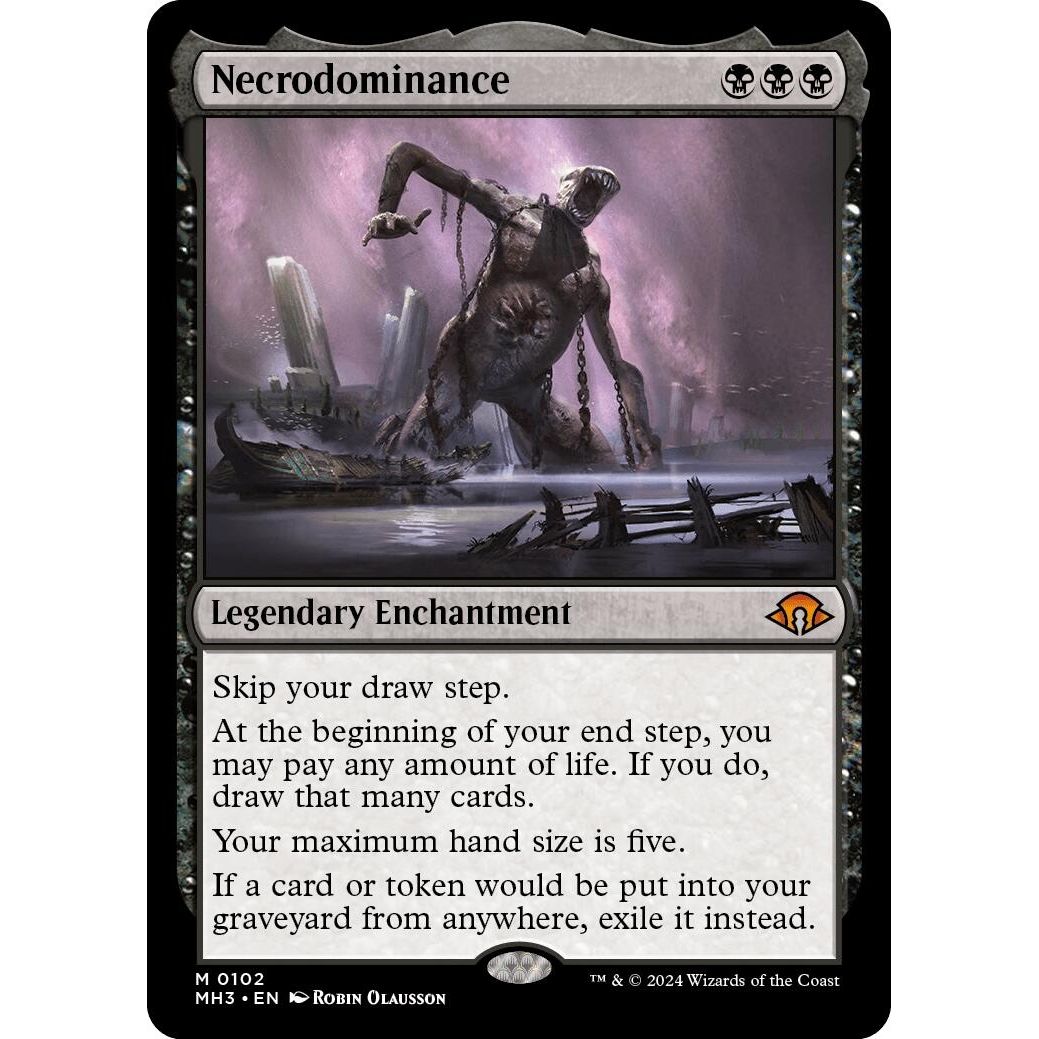 Image for Necrodominance (102) (MH3) - Magic: The Gathering