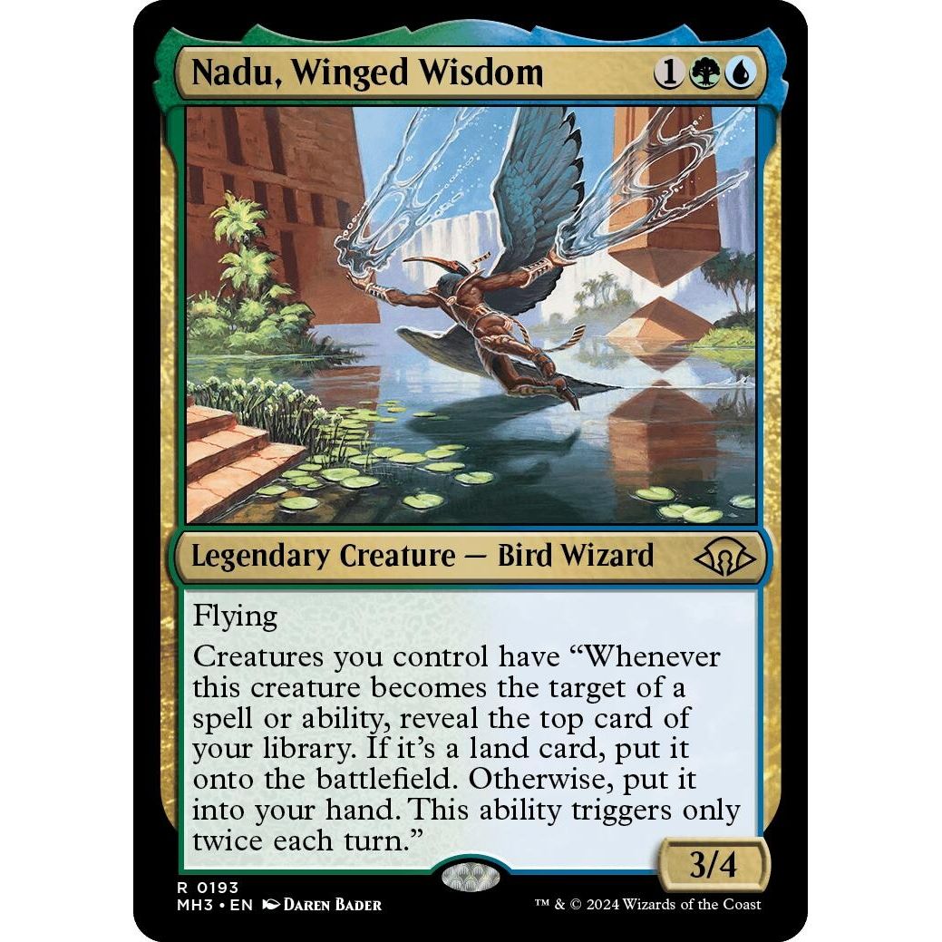 Image for Nadu, Winged Wisdom (193) (MH3) - Magic: The Gathering