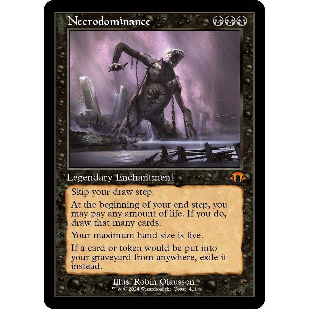 Image for Necrodominance (Retro Frame) (411) (MH3) - Magic: The Gathering