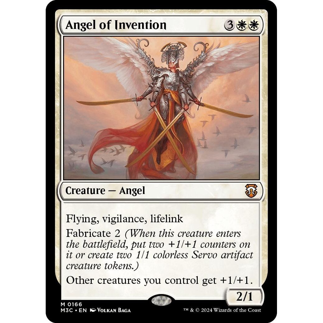 Image for Angel of Invention (166) (M3C) - Magic: The Gathering