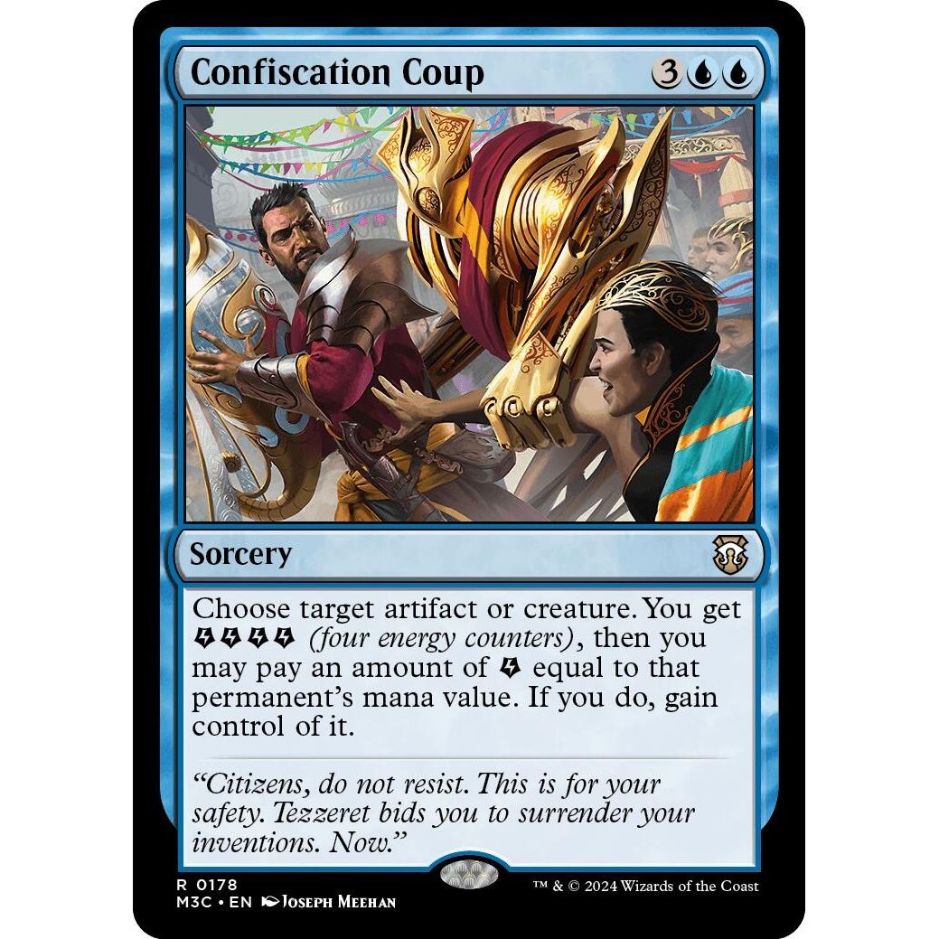 Image for Confiscation Coup (178) (M3C) - Magic: The Gathering
