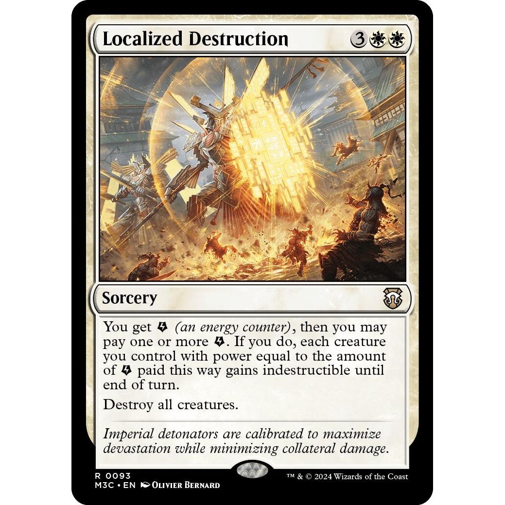 Image for Localized Destruction (93) (M3C) - Magic: The Gathering