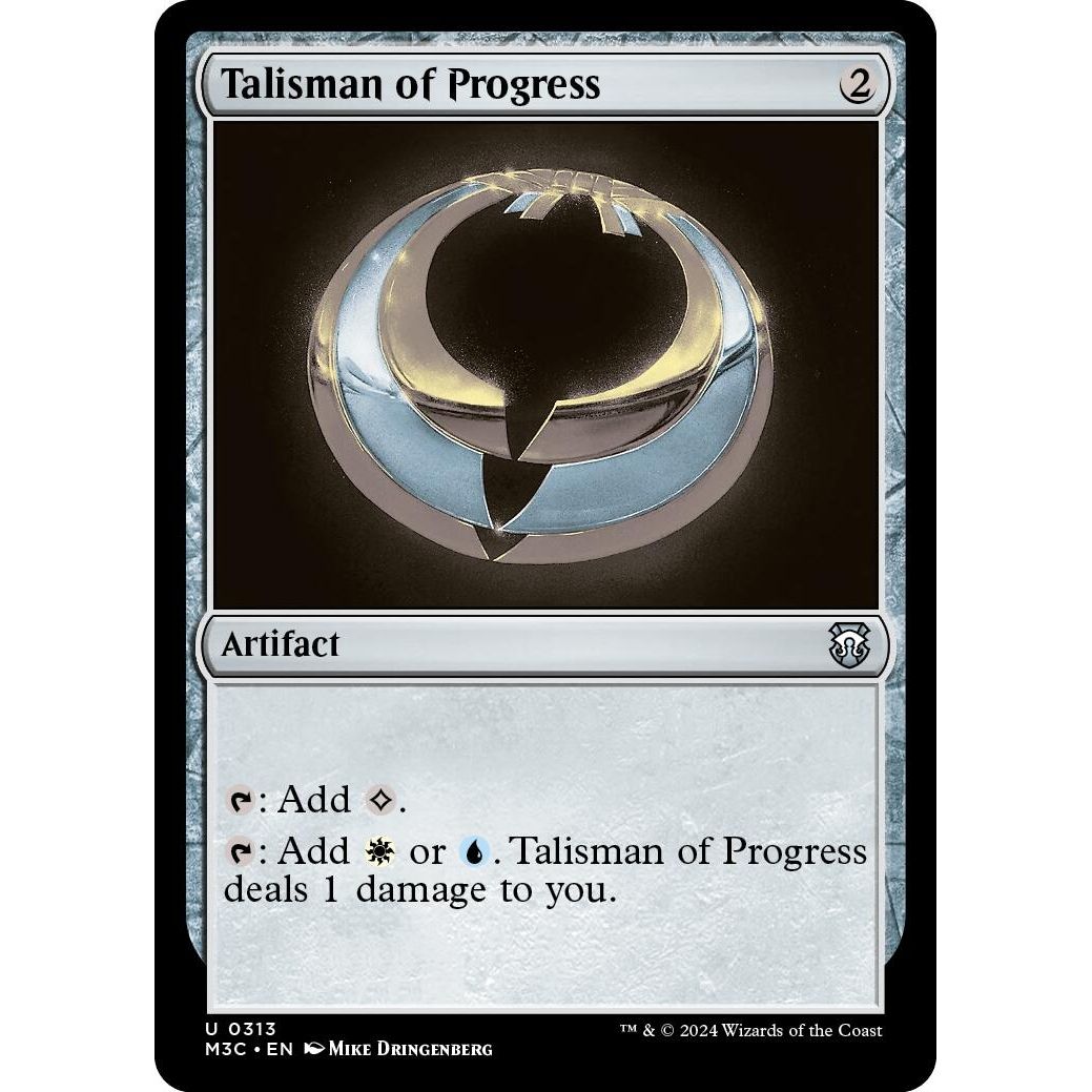 Image for Talisman of Progress (313) (M3C) - Magic: The Gathering