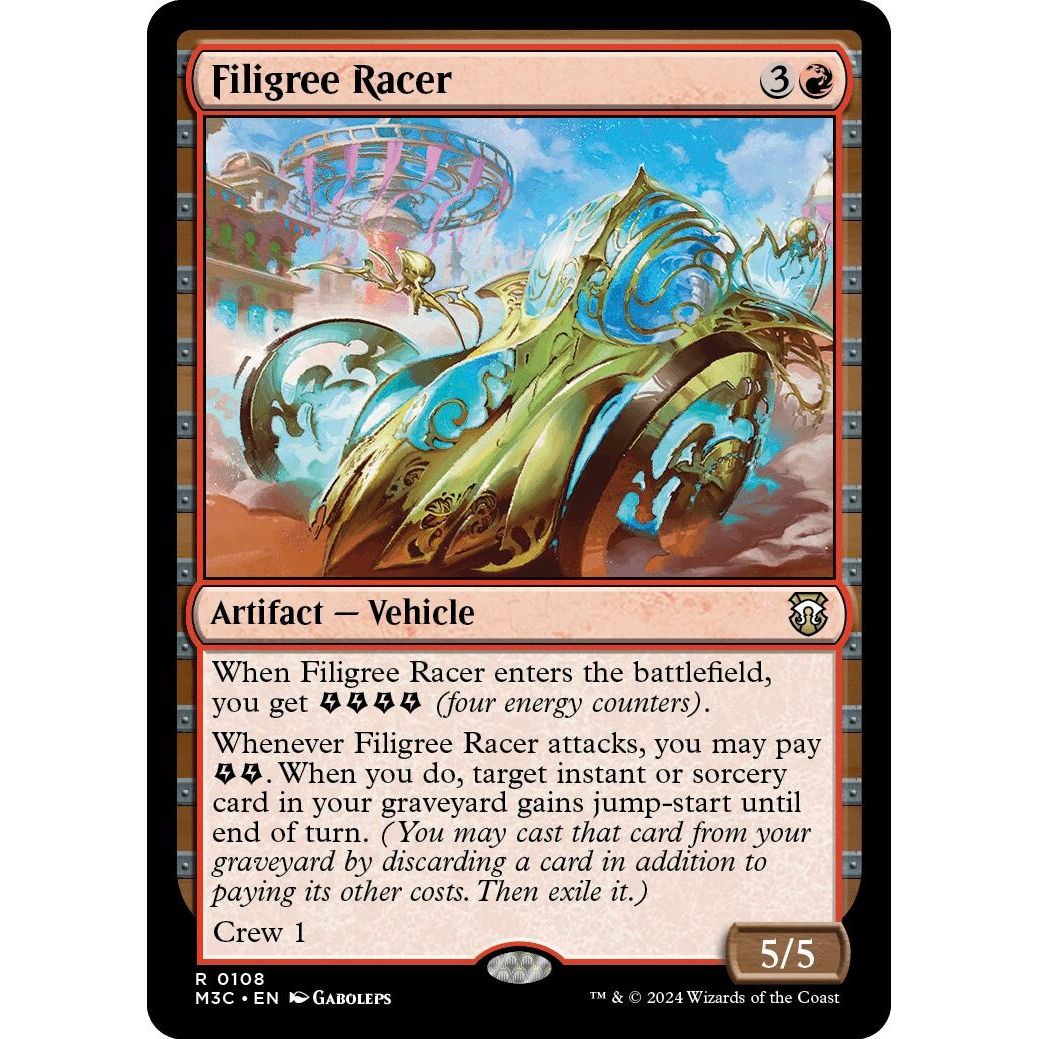 Image for Filigree Racer (108) (M3C) - Magic: The Gathering