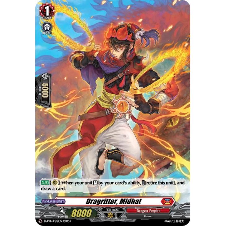Image for Dragritter, Midhat (Foil) (D-PR/429EN) (D-PR) - Cardfight Vanguard