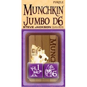 Image for Munchkin Jumbo D6 - Purple - Boardgames