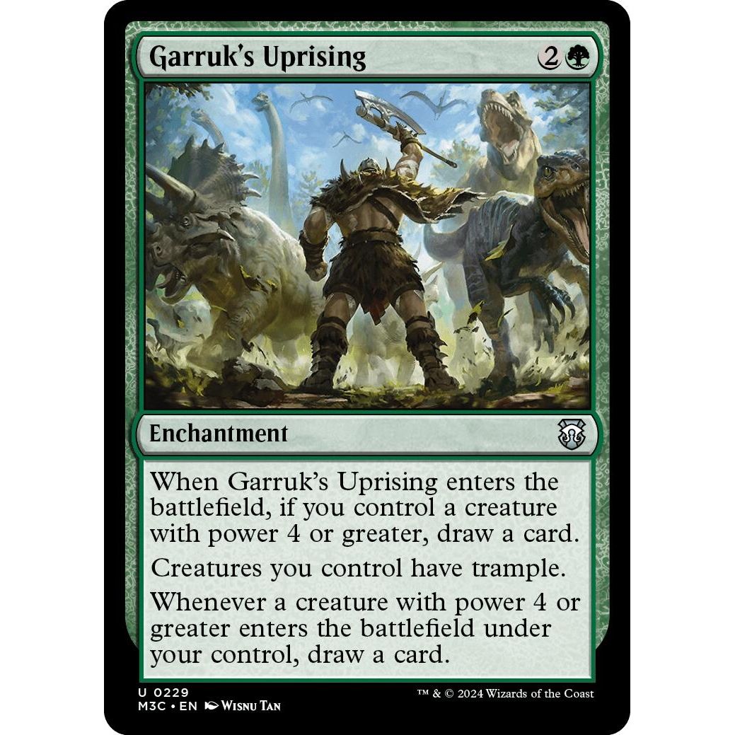 Image for Garruk's Uprising (229) (M3C) - Magic: The Gathering