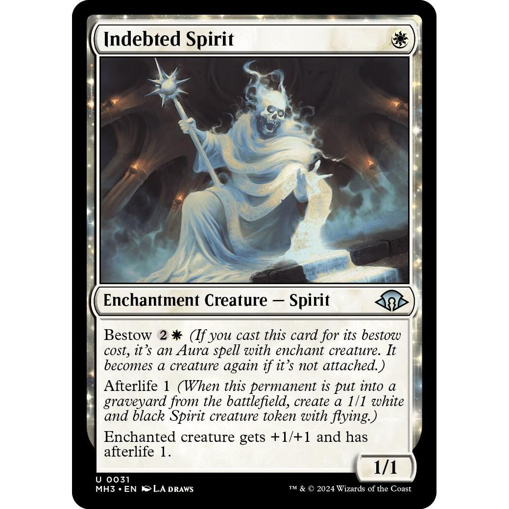 Image for Indebted Spirit (31) (MH3) - Magic: The Gathering