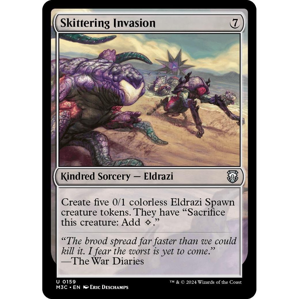 Image for Skittering Invasion (159) (M3C) - Magic: The Gathering